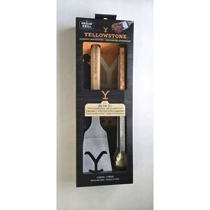 Yellowstone BBQ 2pc Tool Set Spatula‎ and Tongs Proud Grill Company